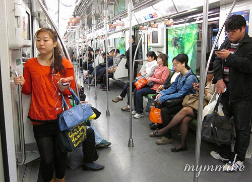 В шанхайском метро