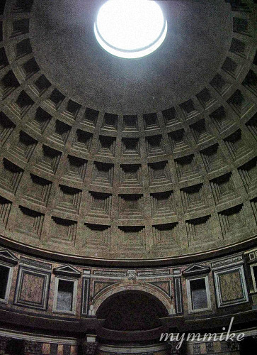 Купол Пантеона изнутри